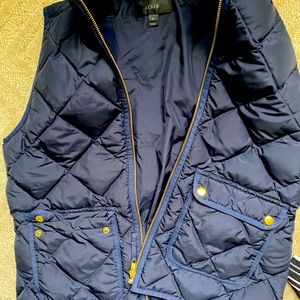 J. Crew quilted vest
